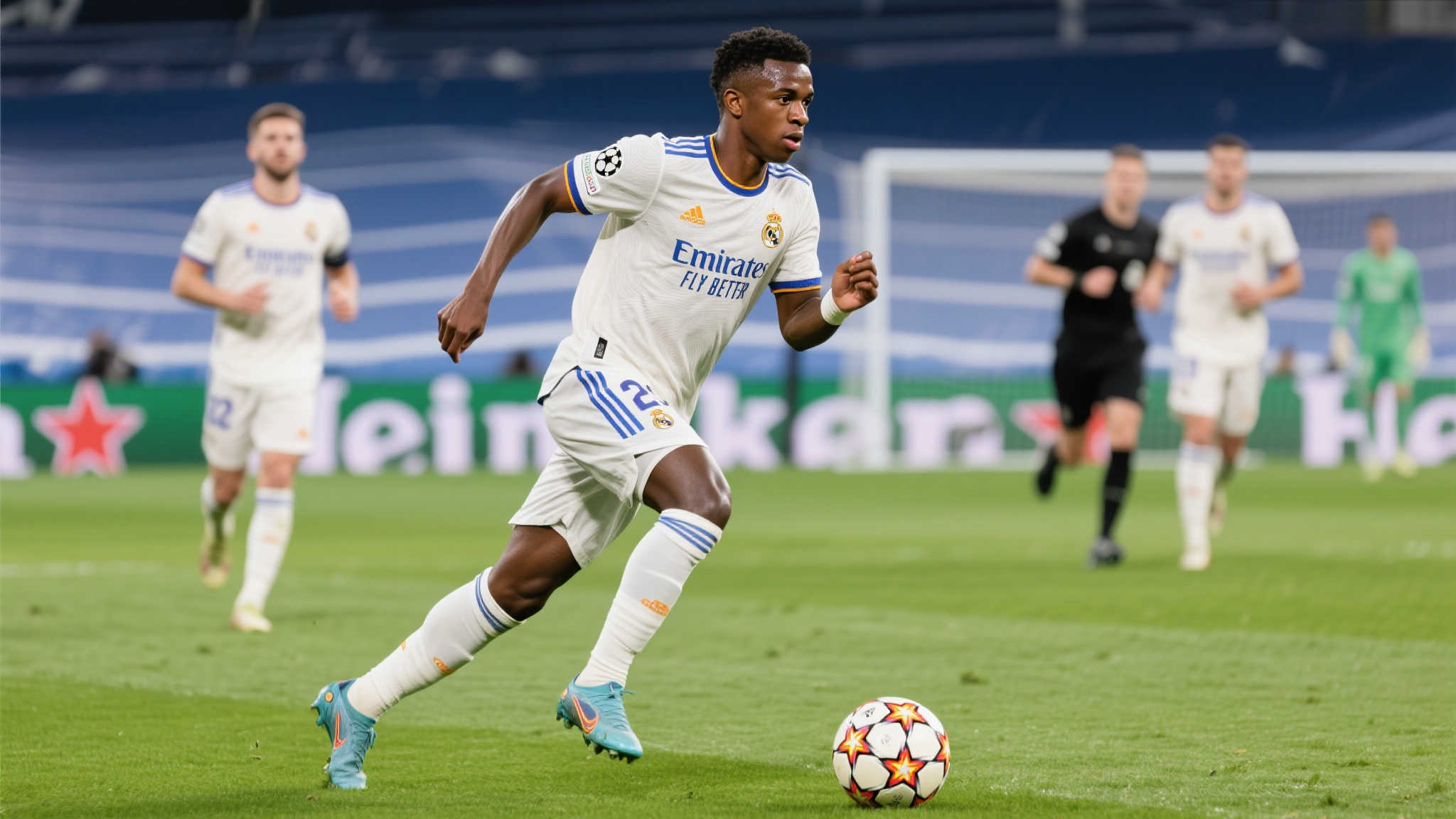 维尼修斯联袂贝林厄姆首发,巴尔韦德领衔皇马战帕丘卡 首先,我们需要关注的是 皇家马德里 的王牌选手——